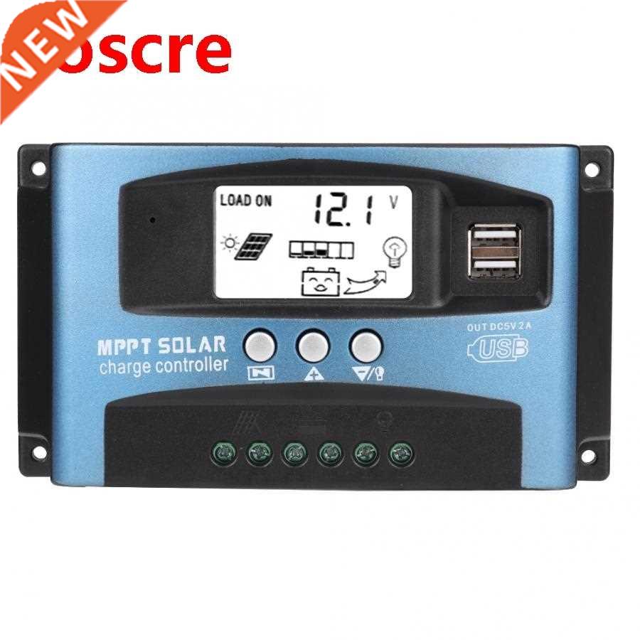 40A/50A/60A/100A MPPT Solar Charge Controller 12V 24V Dual U