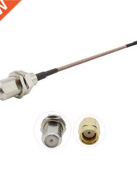 F Female to RP SMA Male RF Coaxial Coax Connector RG316 Cabl