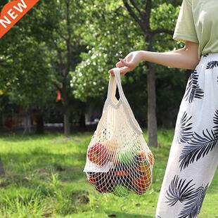 Large Reusable Grocery Bags Fruit Vegetable Bag Washable