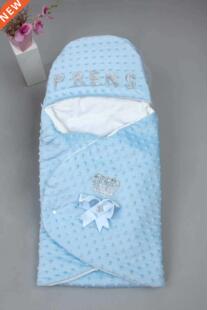 Blue Boy Baby Swaddle Newborn Male Babies Blanket Clothing U