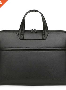 Briefcase pu leather Men Handbag Shoulder bag Laptop Office
