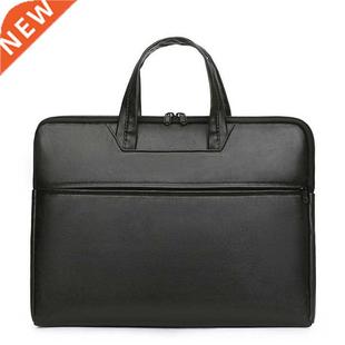 Briefcase pu leather Men Handbag Shoulder bag Laptop Office