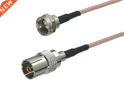 1Pcs RG316 F TV Male plug to IEC PAL DVB-T Female Jack Conne