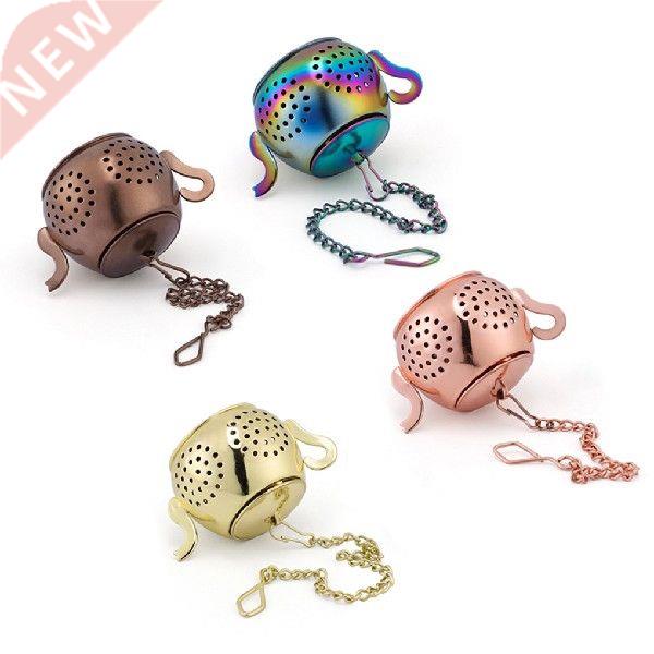 Metal Tea strainer Teapot Shape Loose Tea Infuser Stainless