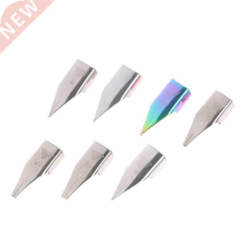 3PCS #757 Fountain Pen Nib Accessories Various Silver Gold P