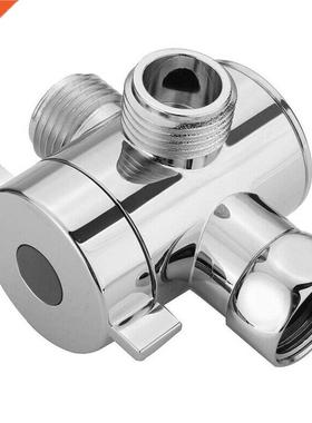 Universal Shower Hose Splitter Diverter Valve 1/2 3 Way