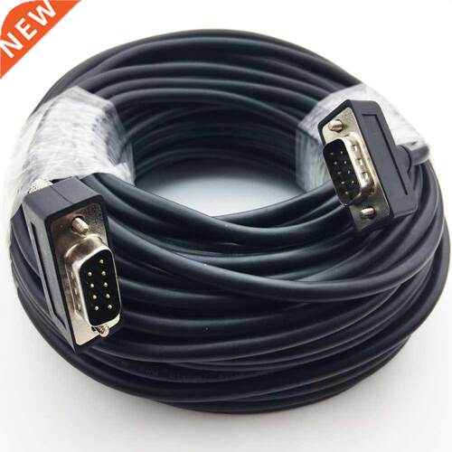 30m RS232 cable DB9100ft Serial RS232 male to RS232 male ex