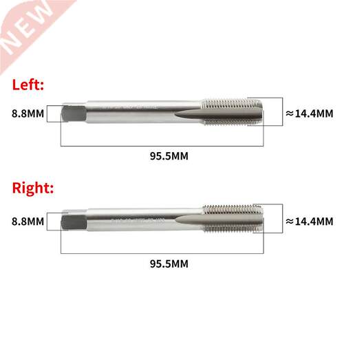 Bike Crank Pedal Thread Tap High Speed Steel Left Right Han