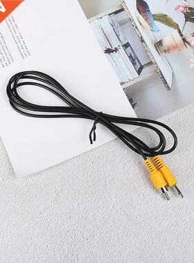 Mono Male Plug To Sngle RCA Male Audo Vdeo Cable Adapter