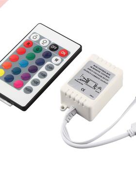 RGB 16 Colors 24Keys Remote Control Box DC 12V 适用于 LED Li