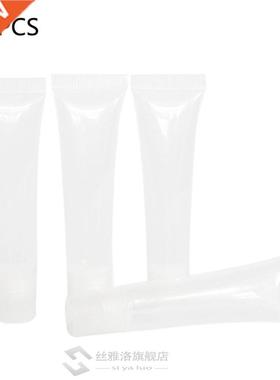 20pcs White 8ml Empty Lipstick Tube Lip Balm Soft Tube Makeu