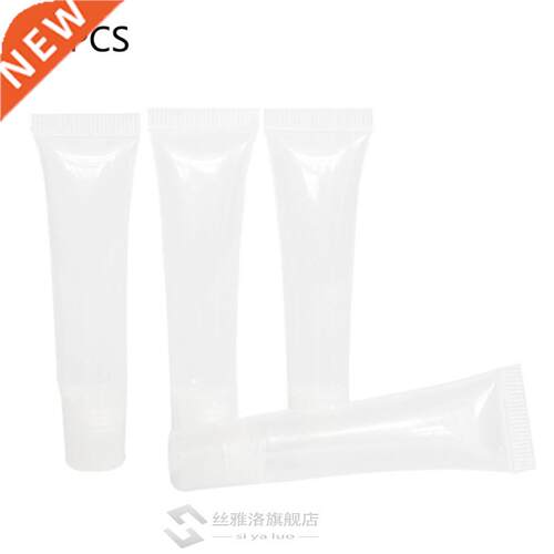 20pcs White 8ml Empty Lipstick Tube Lip Balm Soft Tube Makeu