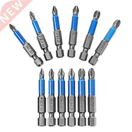 Magnetic Anti-Slip 50mm Drill Bit 12 Pcs/Set,Practical Hex S