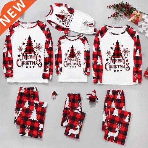 Lovely Christmas Pajamas Parent-child Home Wear Christmas