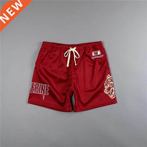 New Running Basketball Fitness Breathable Pants Mesh Fast Dr
