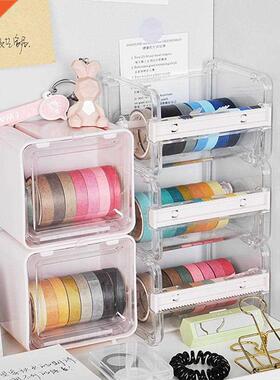 1PC New Durable Journal Washi Tape Dispensor Cutter Holder T