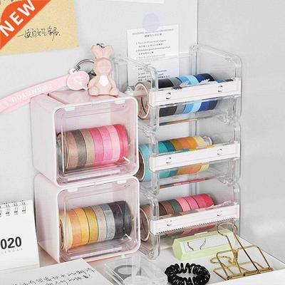 1PC New Durable Journal Washi Tape Dispensor Cutter Holder T