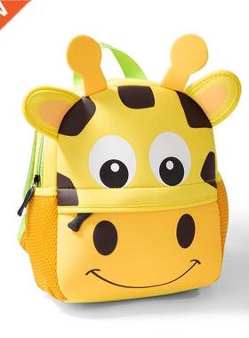 2022 New Children Backpacks 3D Giraffe Design Girl Boys Scho