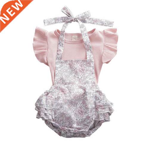 New 2PCS Baby Girl Outfits Clothes Tops Shirt+Tutu Shorts Pa