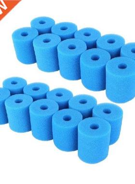 20PCS Filter Sponge Replacements For Intex Type H Washable