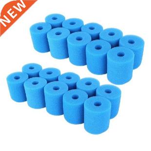 20PCS Filter Sponge Replacements For Intex Type H Washable