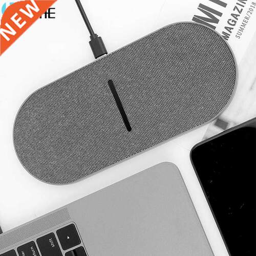 2 in 1 30W Qi Wireless Charger for iPhone 13 12 Pro Max 11 X