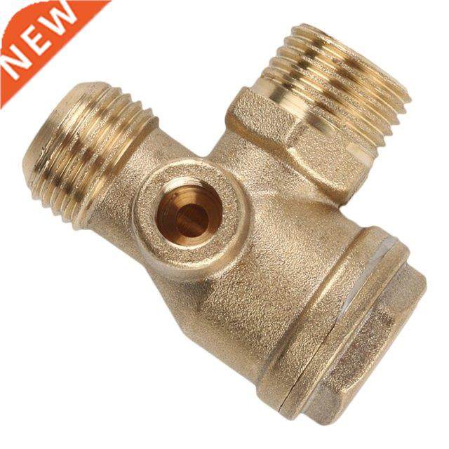 G6DA 3 Port Brass Air Compressor Check Valve Male Female Thr
