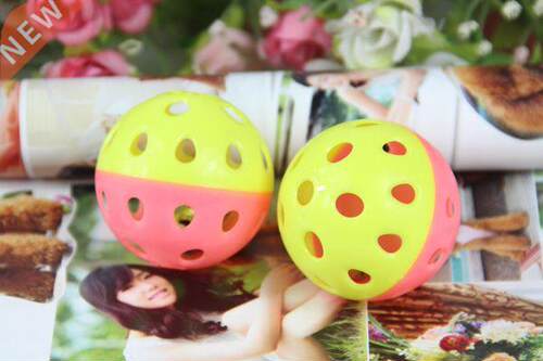 2019 New Dog Puppy Cat Pet Bell Sound Ball Plastic Fun