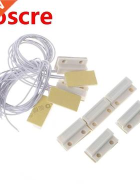 5 Sets MC-38 Wired Door Window Sensor Magnetic Switch Home A