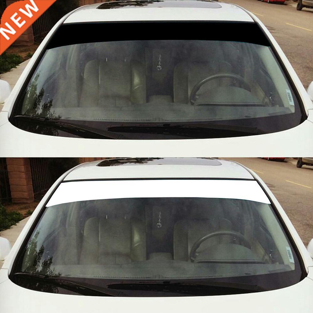 6x60inch Car Window Visor Vinyl Windshield Banner Strip Raci