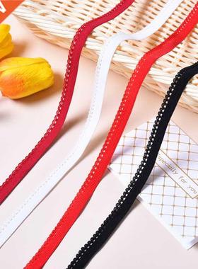 10 Yards 10mm Width Elastic Band For Underwear Bra Pants Hig