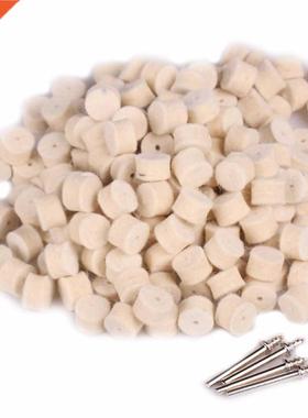 50Pcs 13MM Wool Felt Buffng Wheel Grndng Polshng Pad+2