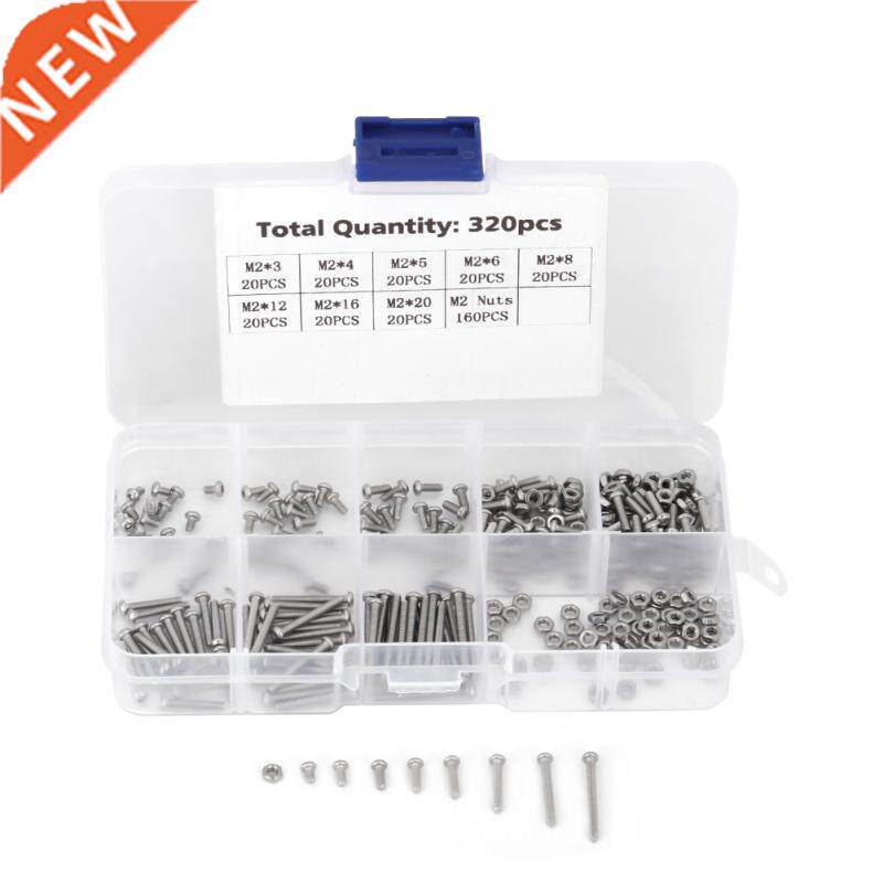 20pcs M2 Machine Screws Set Fasteners for LaptopHard DiskKe