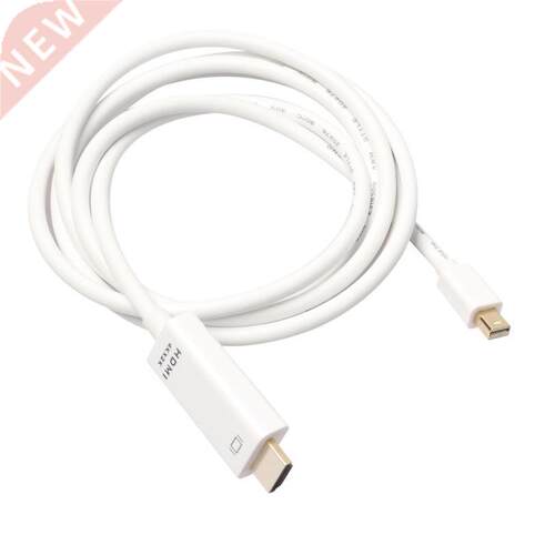 4K 1080P ThunderBolt DP to HDMI Adapter Cable White for Macb