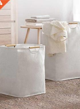 Super Large Laundry Basket Waterproof Laundry Hamper with Ha