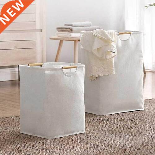 Super Large Laundry Basket Waterproof Laundry Hamper with Ha
