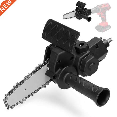 Electric Drill Modified To Electric Chainsaw Attachment Elec
