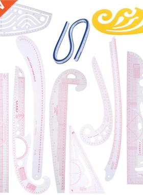 9pcs/set Multi-function Sewing Tailor Rulers Clothing Garmen