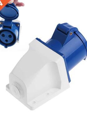 32 Amp 3pin Industrial Socket 220V-250Volt Weatherproof IP44