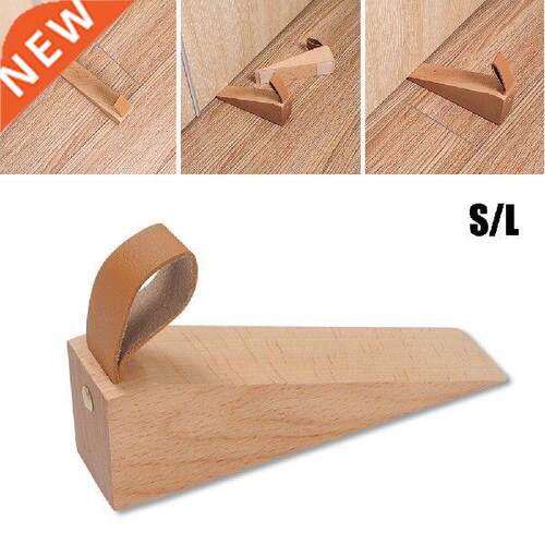 1Pcs Safety Wooden Door Stop Baby Finger Protector Door