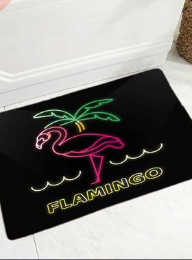 Flamingo Decoration Door Mat Hallway Kitchen Entrance Mats