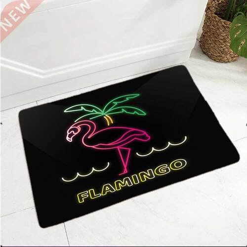 Flamingo Decoration Door Mat Hallway Kitchen Entrance Mats