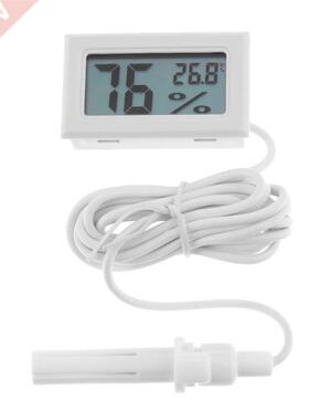 Mini Thermometer Indoor Kitchen Refrigerator Temperature Met