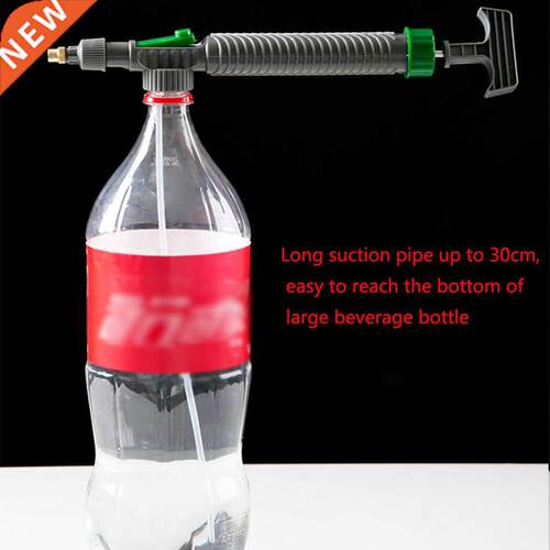 High Pressure Air Pump Manual Sprayer Adjustable Drink Bottl