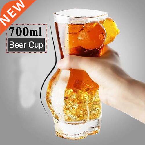 Creative Lady Men Body Shape Durable Double Wall Whiskey