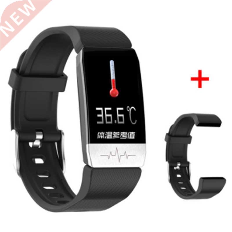 FAM T1 Smart Watch Temperature Measure ECG SmartBand Heart