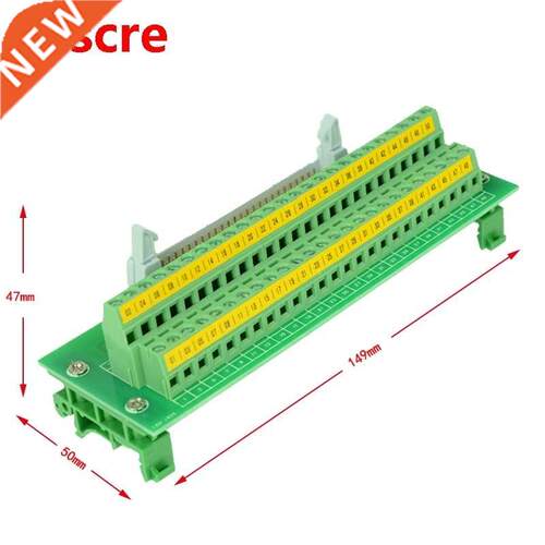 Servo IDC50 to terminal block IDC50 breakout board PLC relay