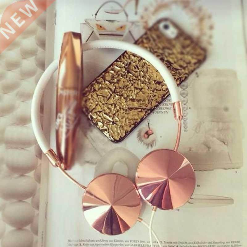 Liboer Beautiful Headphones Universal Wired Earphones with图片