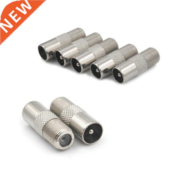 10pcs/5pcs STB Quick Plug RF Coax F Female To RF Male Connec