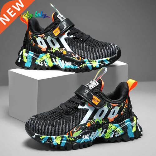 2021 Spring Kids Sport Shoes For Boys Running Sneakers Casua